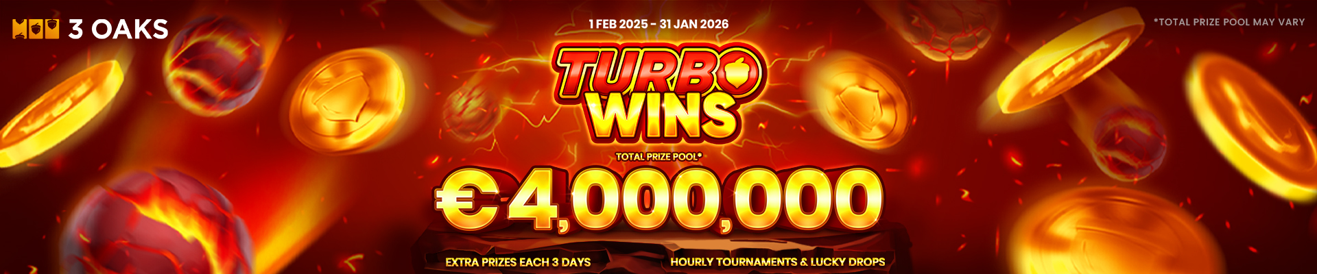 3oaks: Turbo Wins - Introducing Turbo Wins – The Ultimate Thrill by 3Oaks Gaming